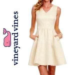 NWT Vineyard Vines Gold Party Dress